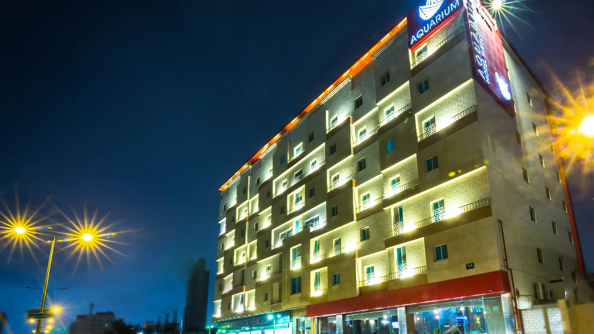 Aquarium Hotel Rijád Saúdská Arábie